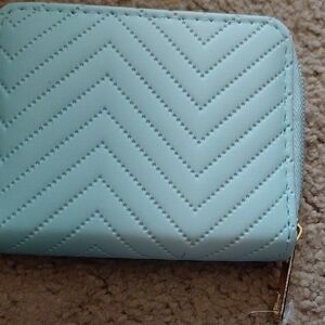 Elegant Chevron Patterned Wallet
